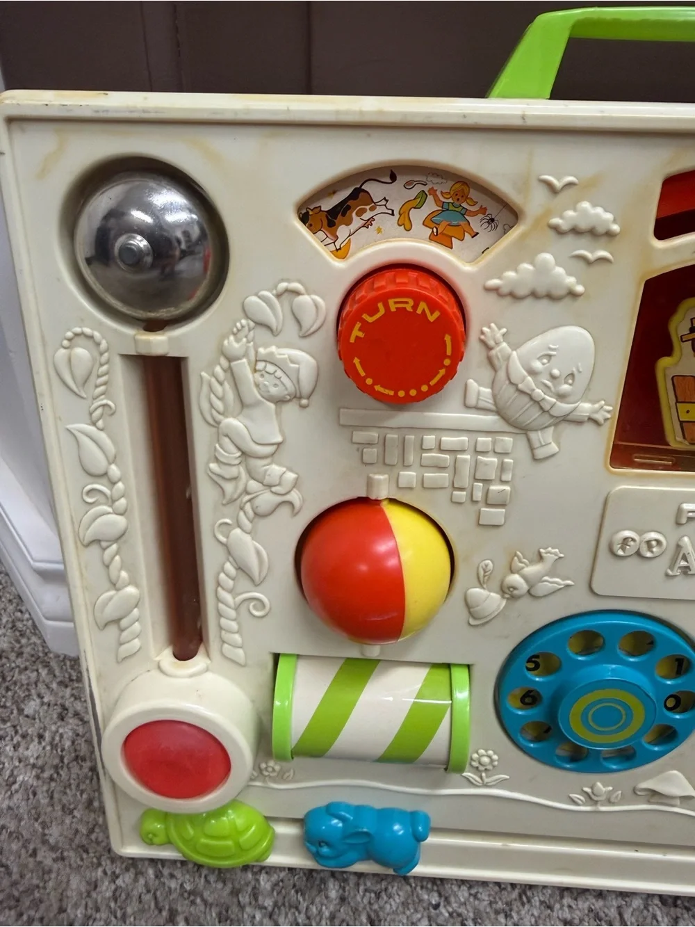 Vintage: Fisher-Price Cream Activity Center